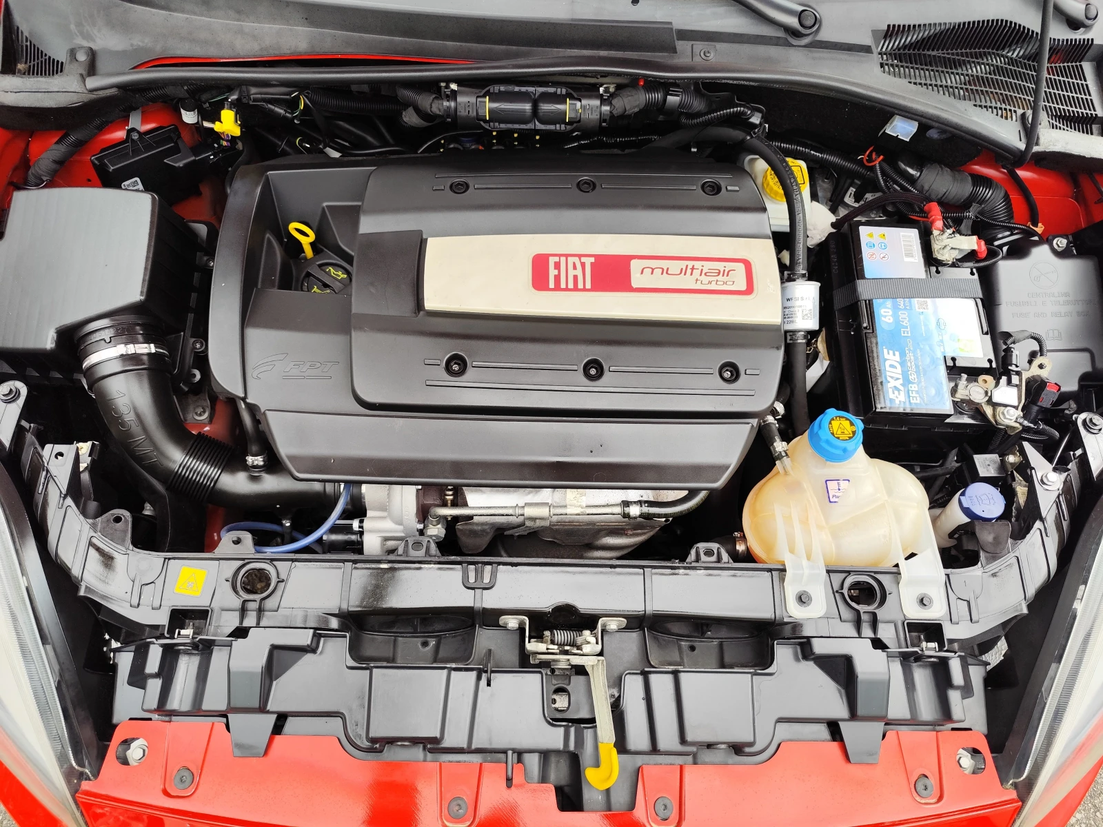 Fiat Punto 1.4 16V m-air TURBO* ГАЗ* ПАНОРАМА* EURO5B* , снимка 15 - Автомобили и джипове - 54650162