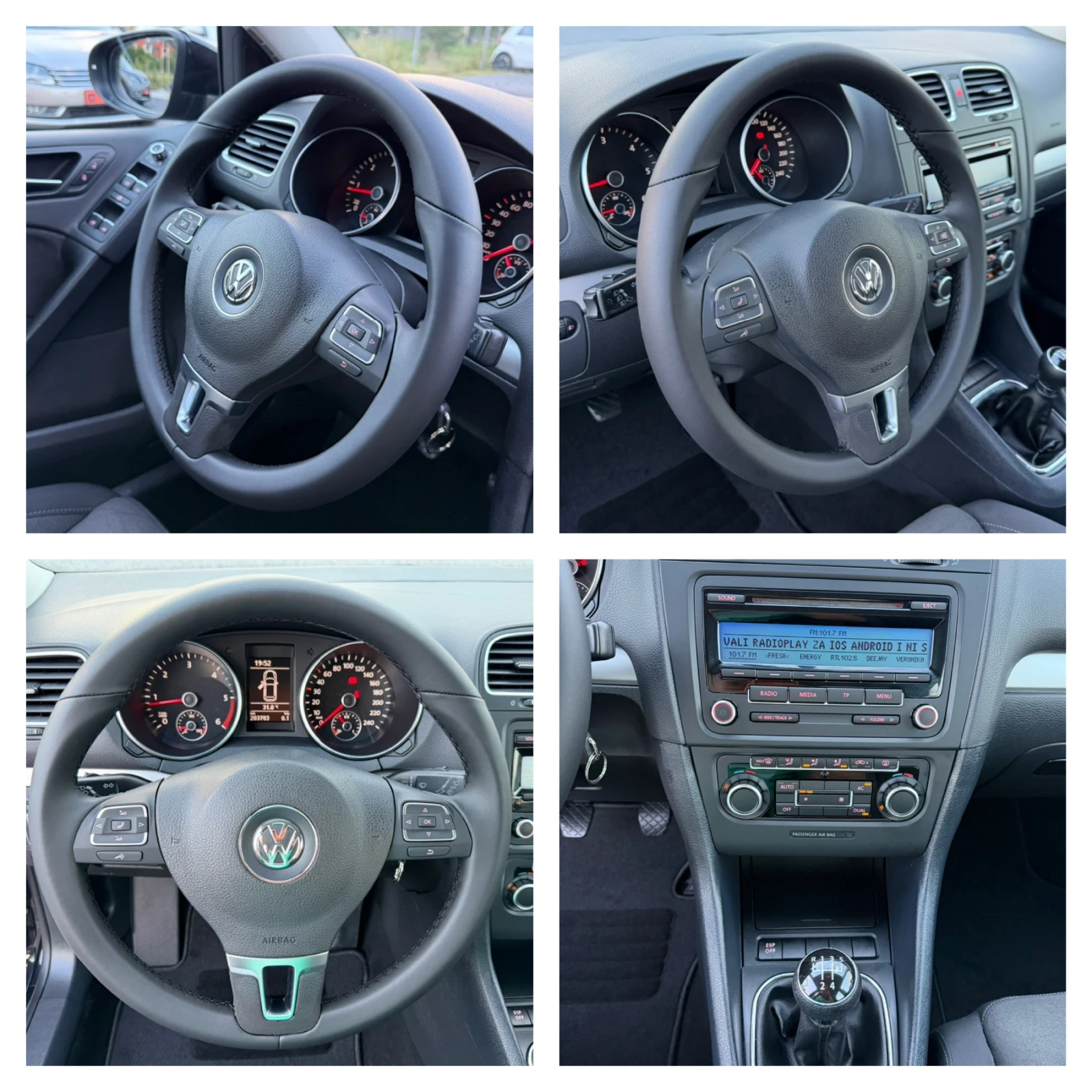 VW Golf VI, 1.6 TDI, Хечбек, ComfortLine, Италия, снимка 16 - Автомобили и джипове - 55342999