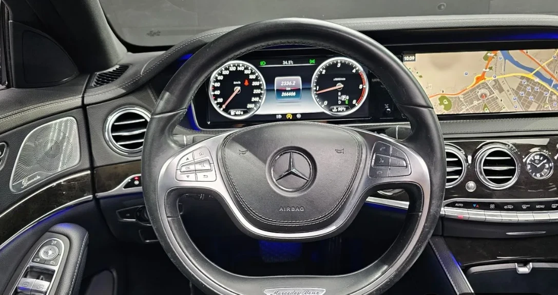 Mercedes-Benz S 350 * АвтоКредит* (ЦЕНА ДО БГ), снимка 11 - Автомобили и джипове - 55482817