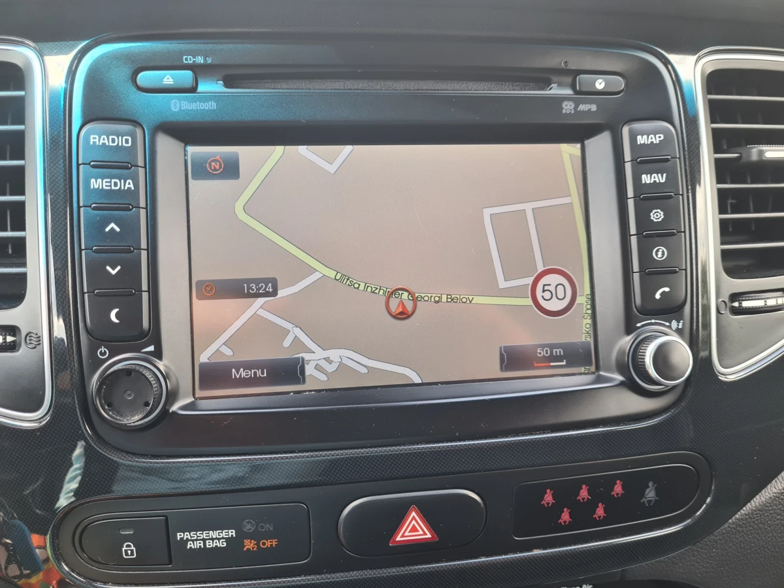 Kia Carens 1.6i 16V 135p.s / 6+ 1 места / EVRO 5B , снимка 14 - Автомобили и джипове - 55667852