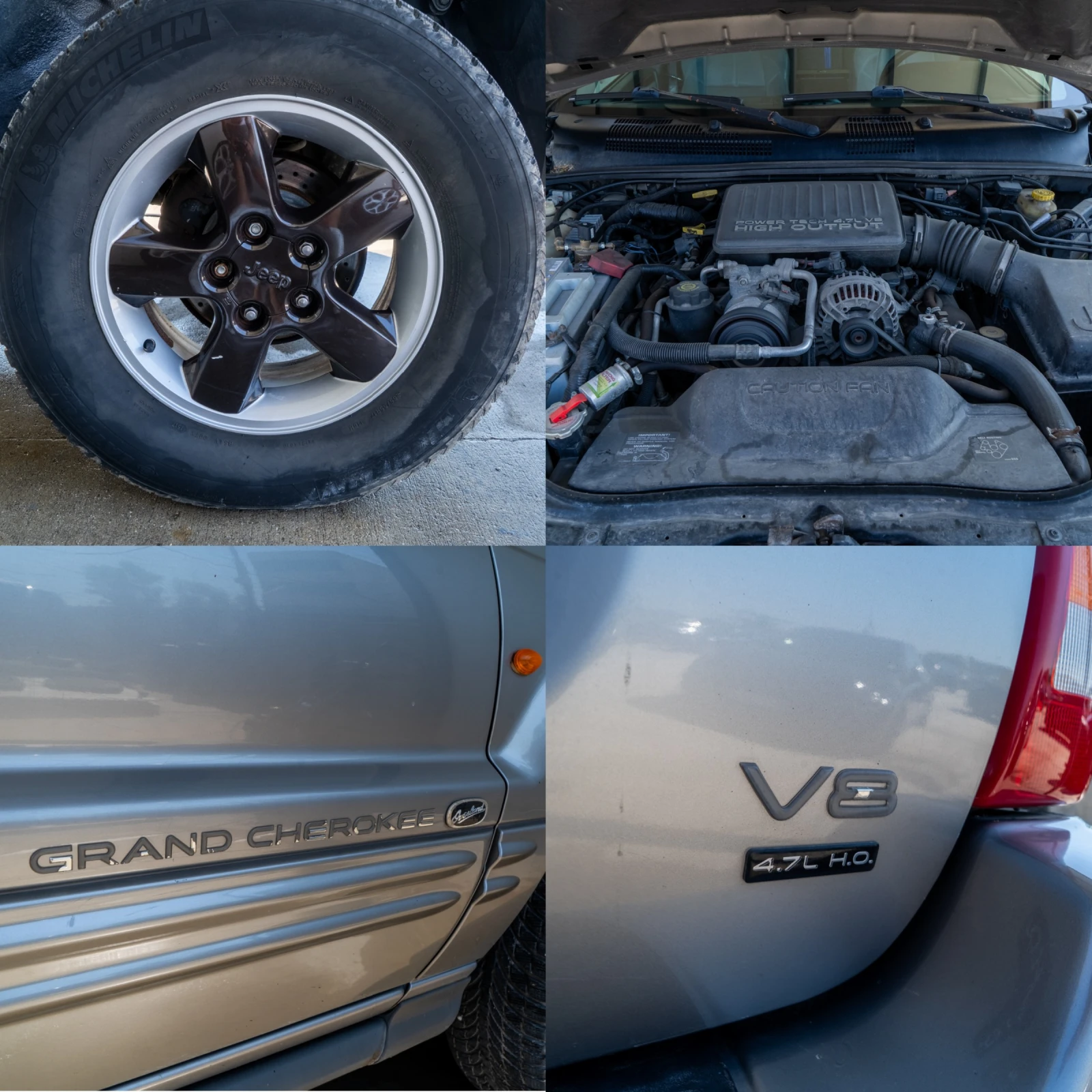 Jeep Grand cherokee 4.7 = V8 = ГАЗ = ПОВДИГНАТ = ЛИЗИНГ, снимка 16 - Автомобили и джипове - 55620240