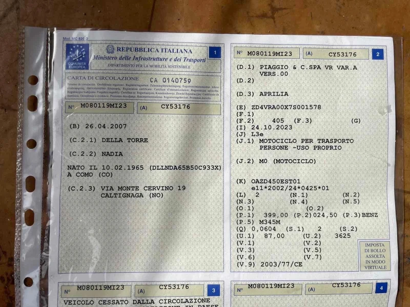 Aprilia Scarabeo 400 light , снимка 9 - Мотоциклети и мототехника - 52433197