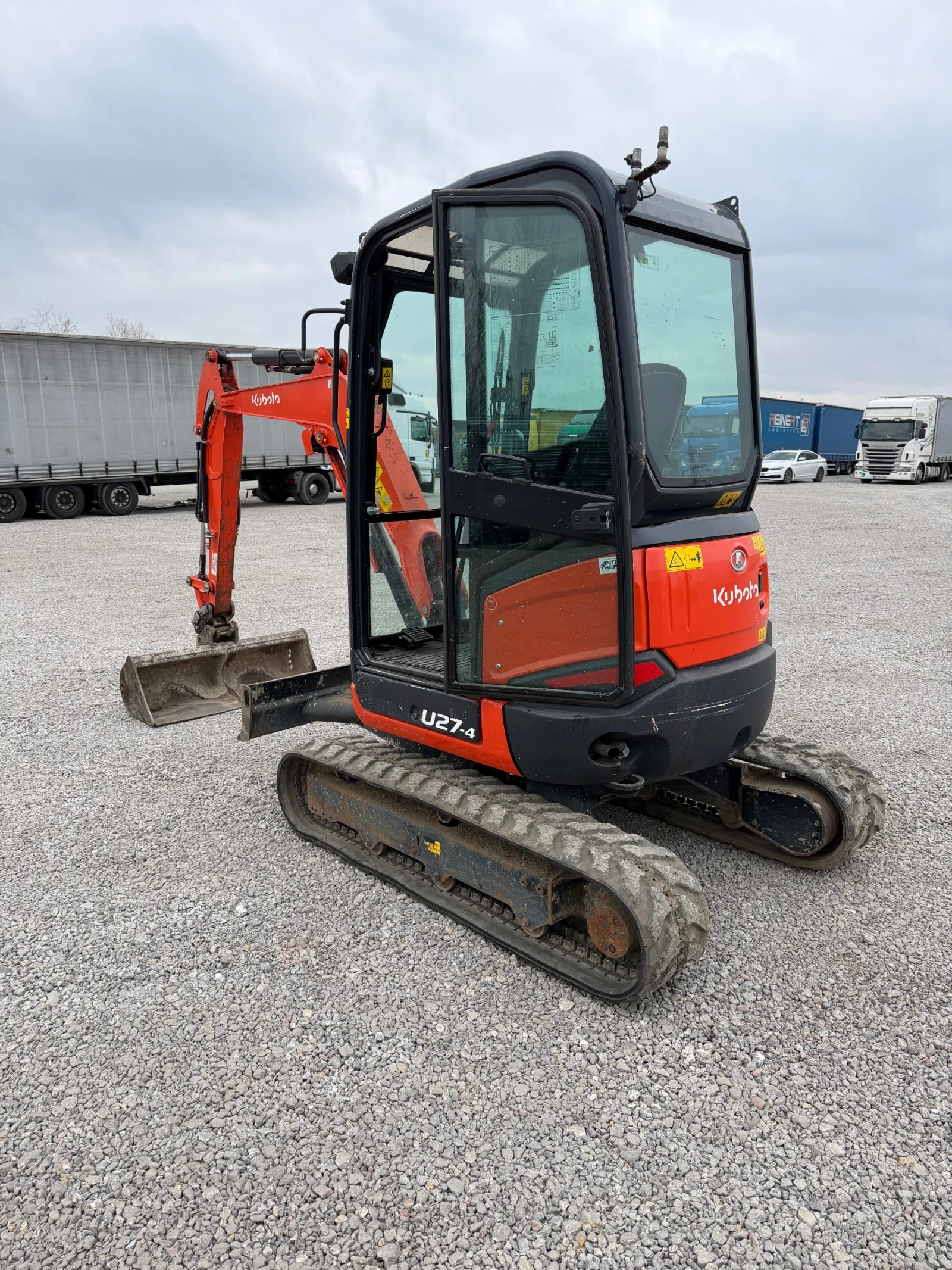 Багер Kubota U27-4, снимка 2 - Индустриална техника - 53962723