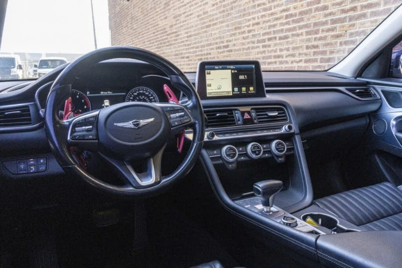 Genesis G70 3.3T* ОБДУХВАНЕ* ПАМЕТ* КАМЕРА* ПАНОРАМА* , снимка 8 - Автомобили и джипове - 53234115