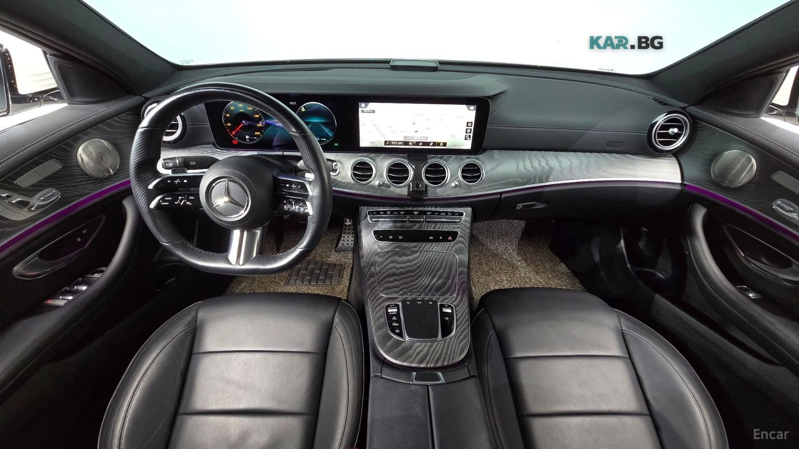 Mercedes-Benz E 350 4MATIC* AMG-LINE* 360* BURMESTER* ДИСТРОНИК* ХЕДЪП, снимка 5 - Автомобили и джипове - 55748573