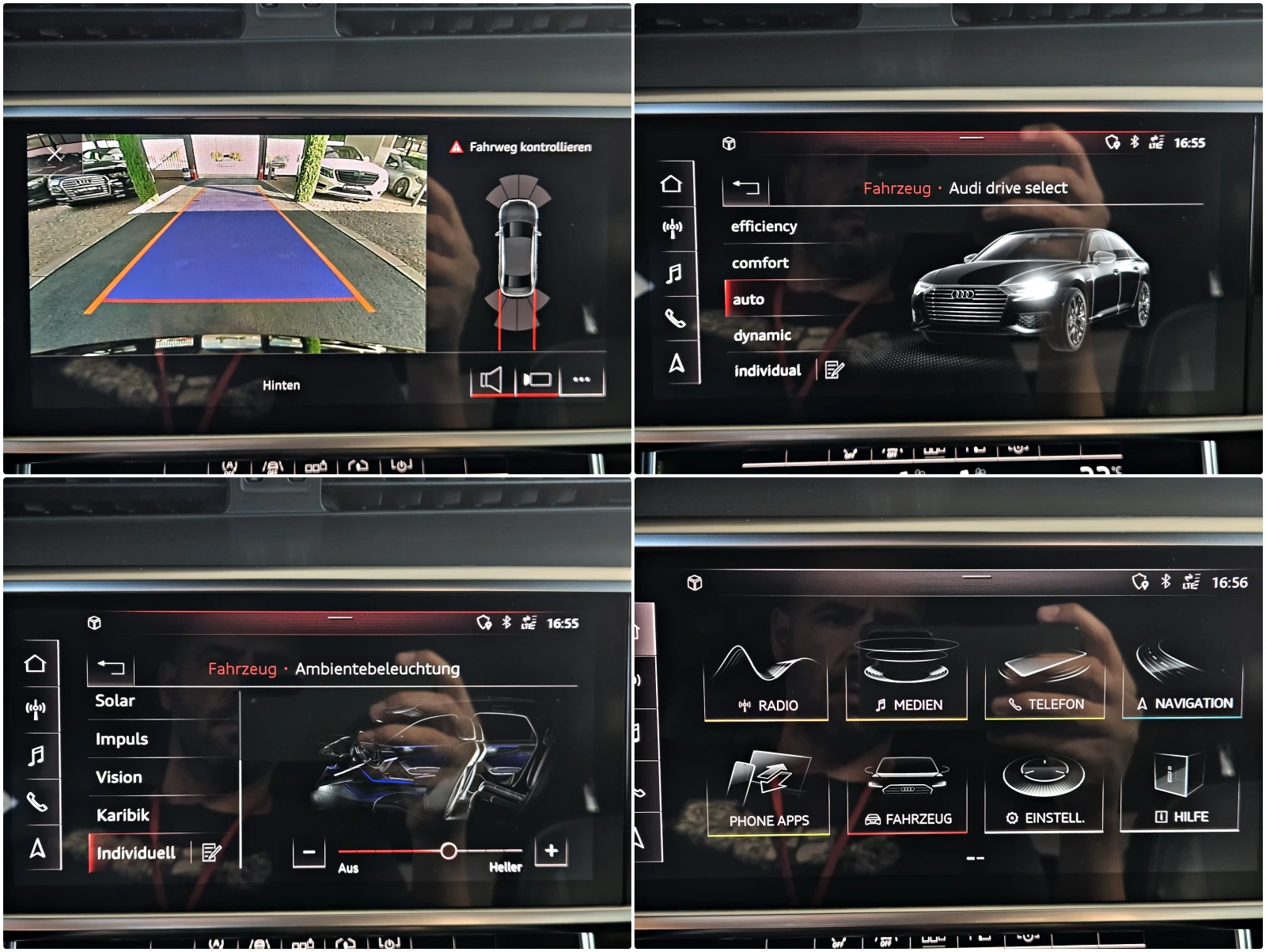 Audi A6 50TDI/MATRIX/S-LINE/CAMERA/BANG&OLUFSEN/AMBI/LIZI, снимка 14 - Автомобили и джипове - 56214395