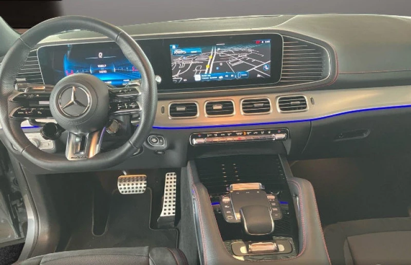 Mercedes-Benz GLE 53 4MATIC AMG/FACELIFT/NIGHT/BURM/PANO/360/MULTIBEAM/, снимка 13 - Автомобили и джипове - 52627165