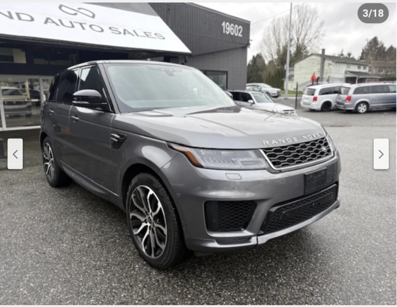 Land Rover Range Rover Sport MERIDIAN* 360КАМЕРА* LANE* ASSIST* ДИГИТАЛНО* ТАБЛ, снимка 3 - Автомобили и джипове - 53568813