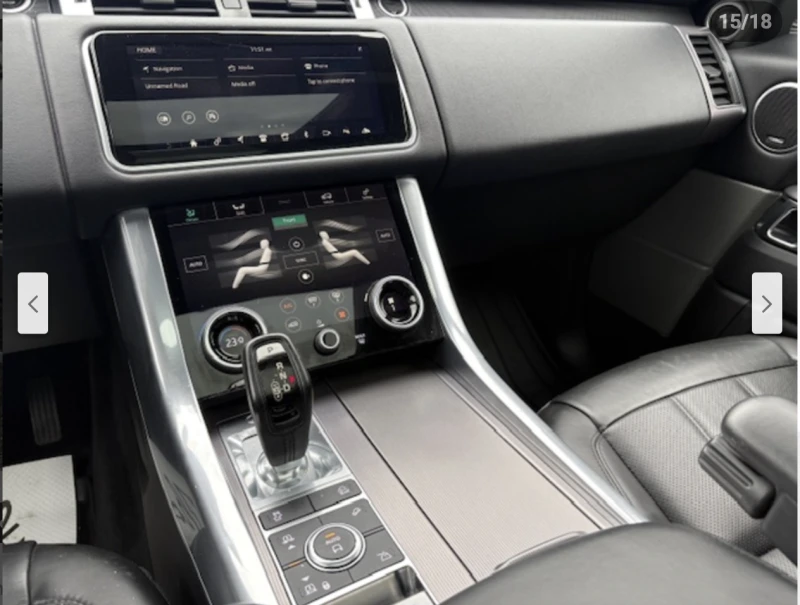 Land Rover Range Rover Sport MERIDIAN* 360КАМЕРА* LANE* ASSIST* ДИГИТАЛНО* ТАБЛ, снимка 14 - Автомобили и джипове - 53568813
