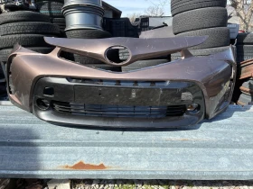 Предна броня Toyota Prius + Plus. Тойота Приус плус. 15-20. 53112-47230. Оригинална. 