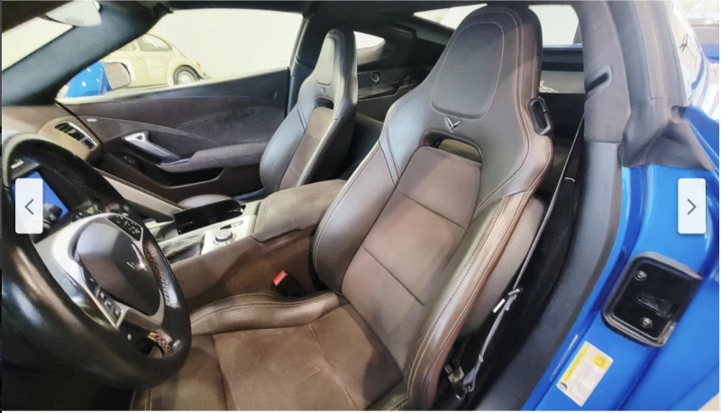 Chevrolet Corvette 6.2* V8* 3LT* PREMIERE* EDITION* STINGREY* ОБДУХВА, снимка 12 - Автомобили и джипове - 52492954