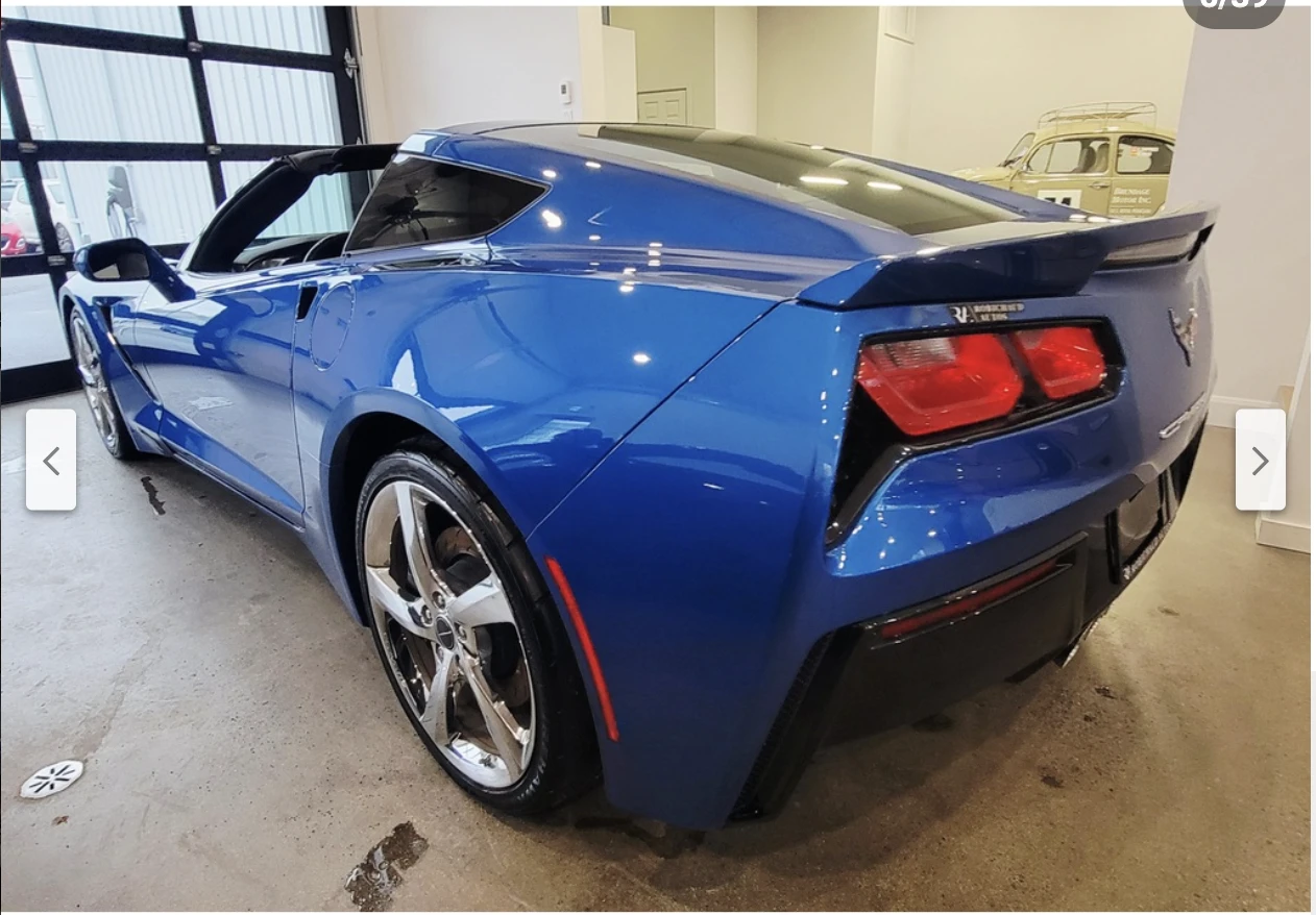 Chevrolet Corvette 6.2* V8* 3LT* PREMIERE* EDITION* STINGREY*  | Mobile.bg   4