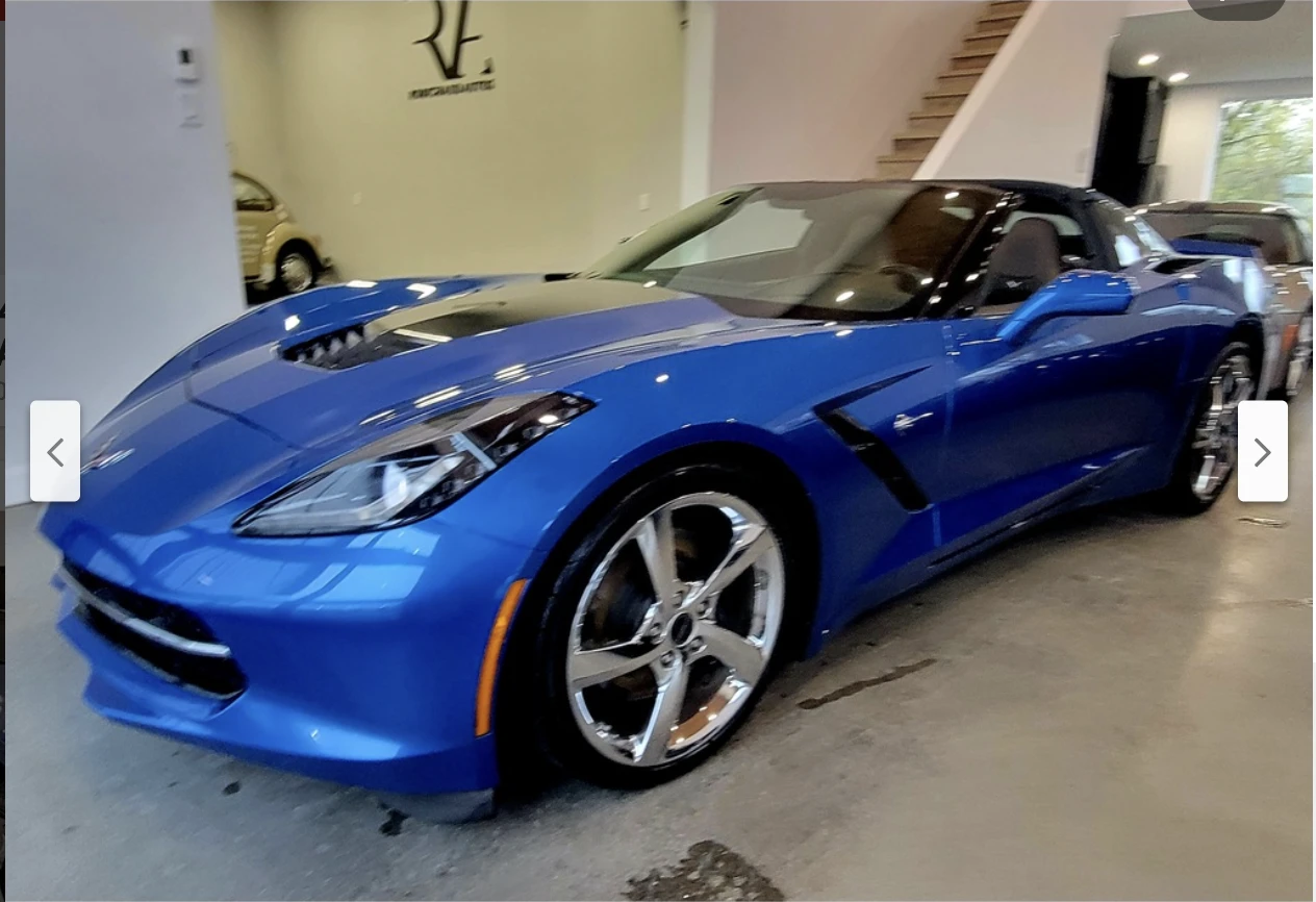 Chevrolet Corvette 6.2* V8* 3LT* PREMIERE* EDITION* STINGREY*  | Mobile.bg   2