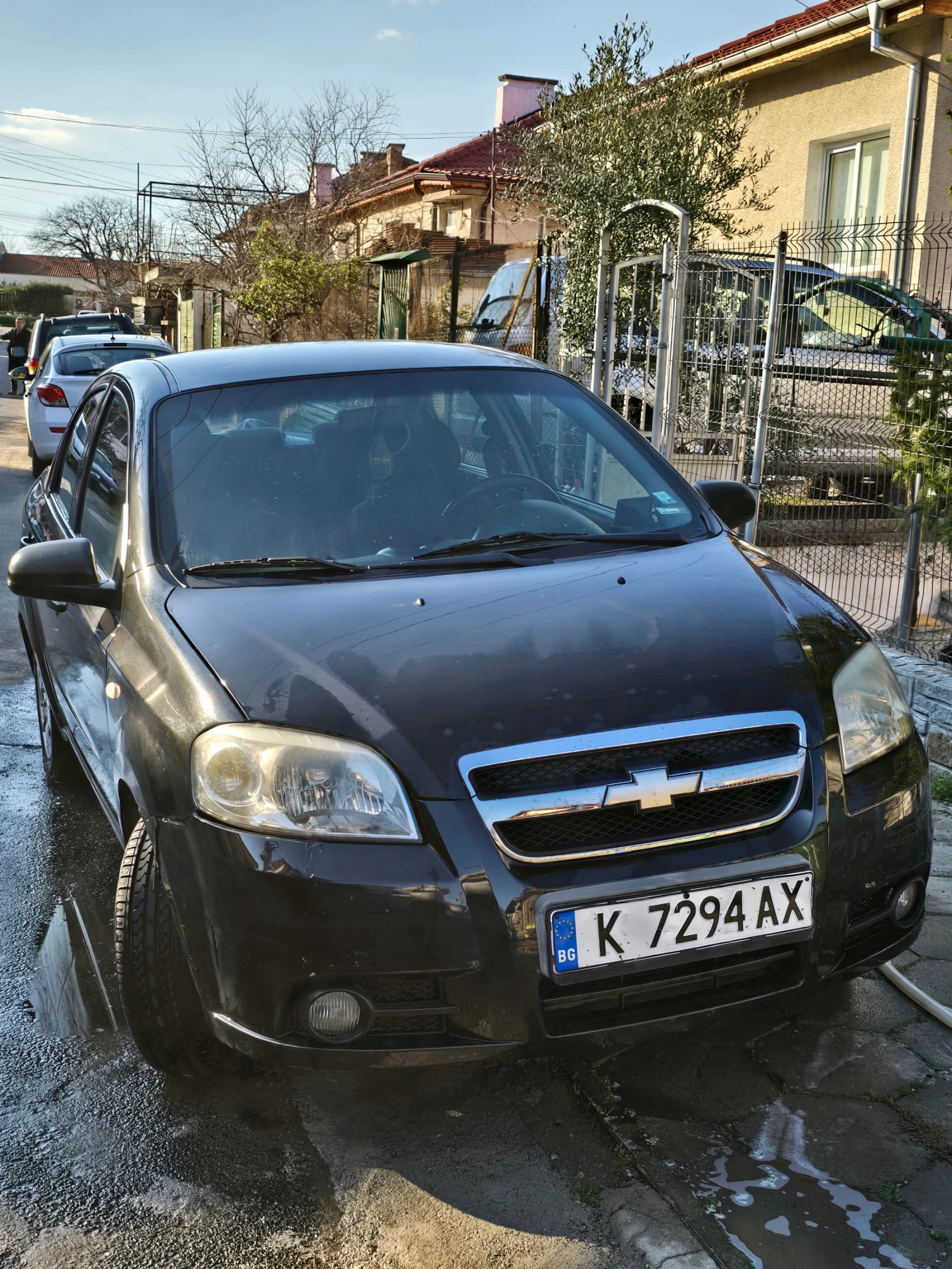 Chevrolet Aveo Газ Метан