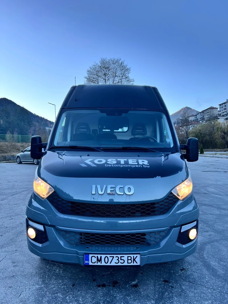 Iveco 35c17 IVECO 35-170 ДВ. ГУМА 3, 0D XXL  Б  КЛИМАТР, 200хи, снимка 1 - Бусове и автобуси - 48072776