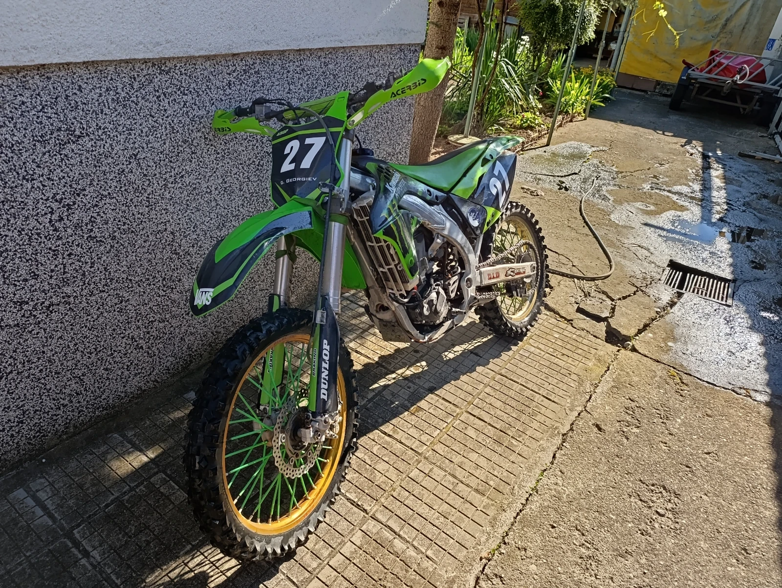 Kawasaki Kx 450F ТОП СЪСТОЯНИЕ!!! ПРОБА ПРЕДИ ПЛАЩАНЕ!!!, снимка 4 - Мотоциклети и мототехника - 54932599