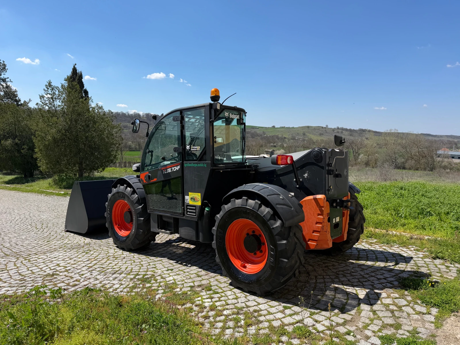 Телескопичен товарач Bobcat TL 38.40 HF AGRI ЛИЗИНГ, снимка 5 - Селскостопанска техника - 53418393