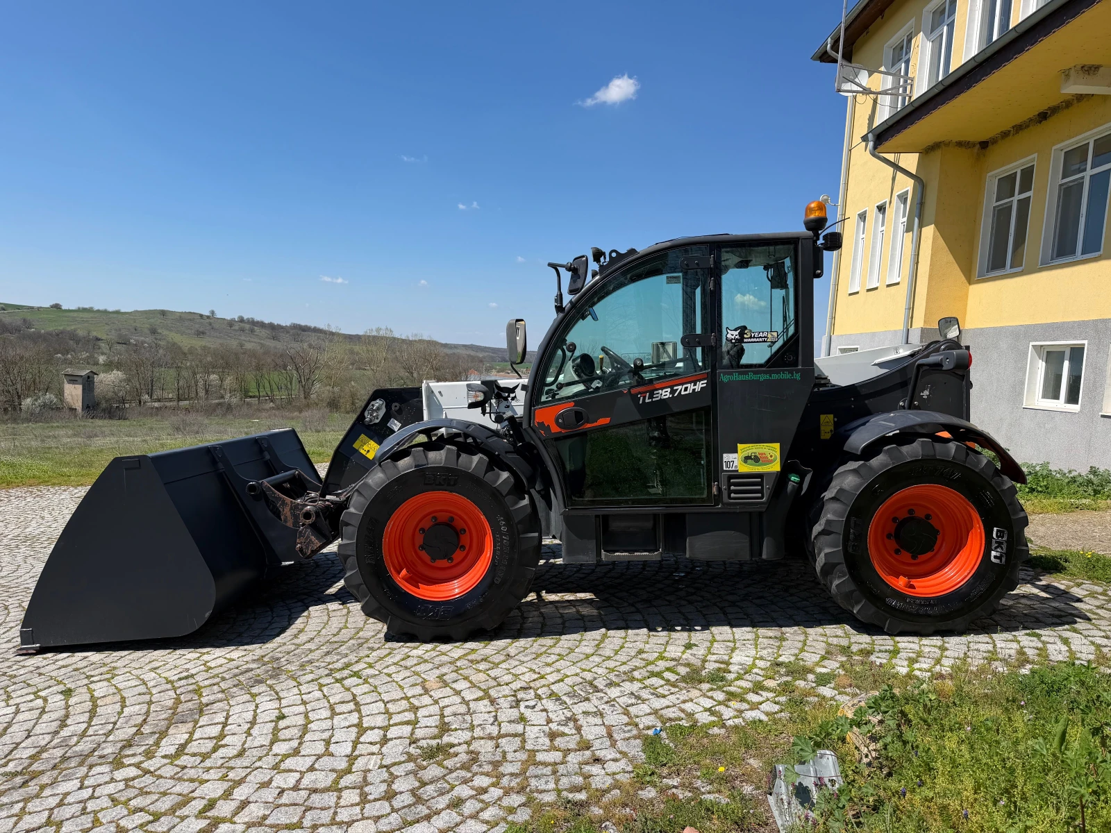 Телескопичен товарач Bobcat TL 38.40 HF AGRI ЛИЗИНГ, снимка 4 - Селскостопанска техника - 53418393
