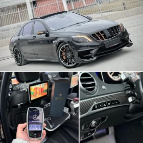 Mercedes-Benz S 63 AMG BRABUS 800 / 3xTV / PANO / CARBON / FULL MAX, снимка 3