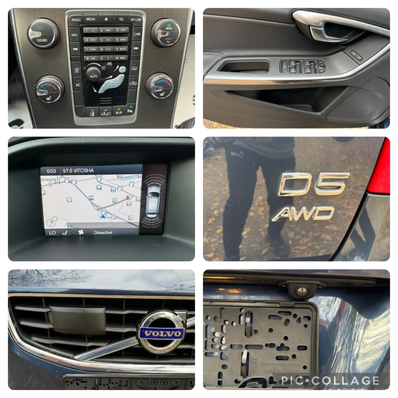 Volvo S60 D5 ! 4x4 ! 215кс. ! AVTOMAT!, снимка 15 - Автомобили и джипове - 47631944