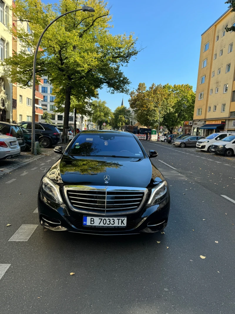 Mercedes-Benz S 350 Дистроник плус.обдухване Burmester.Long.3TV, снимка 3 - Автомобили и джипове - 48337658