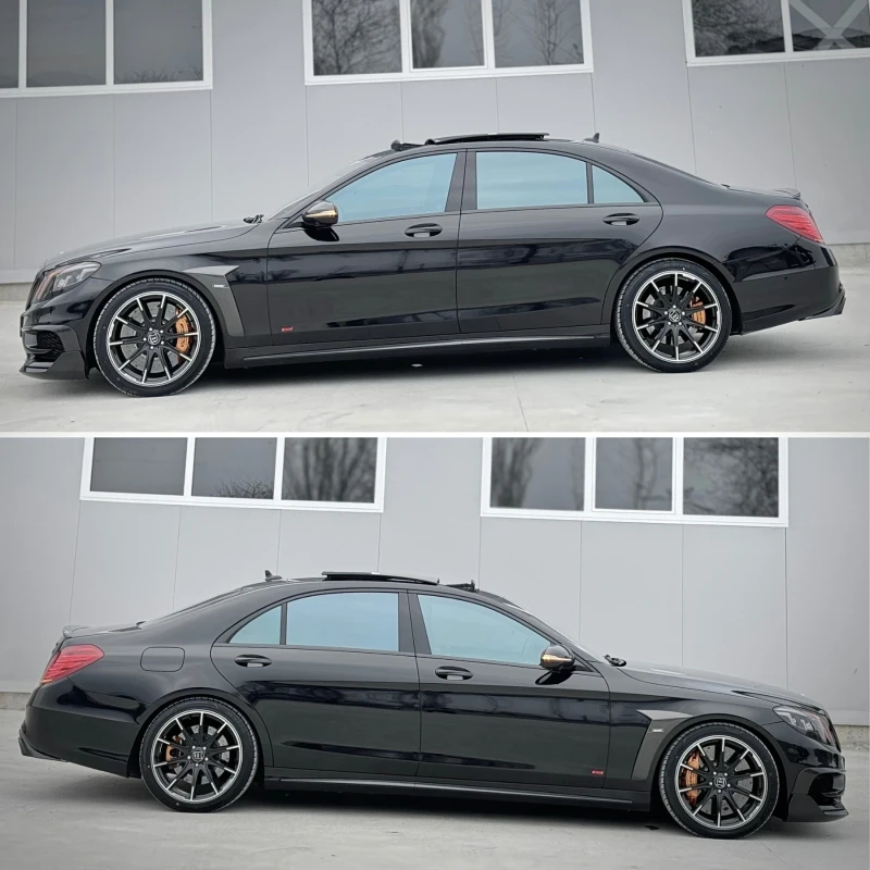 Mercedes-Benz S 63 AMG BRABUS 800 / 3xTV / PANO / CARBON / FULL MAX, снимка 6 - Автомобили и джипове - 49276166