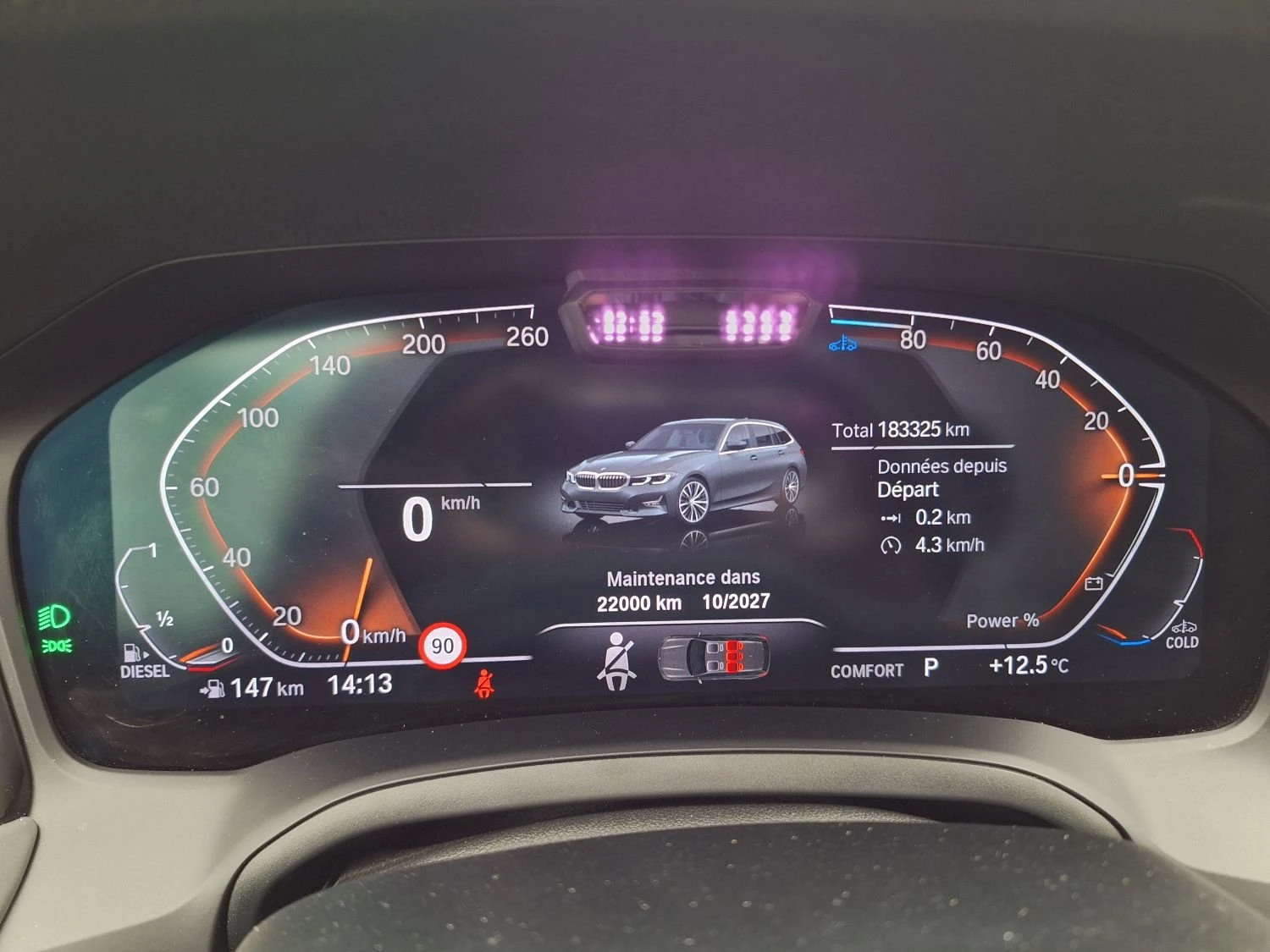 BMW 320  Touring 320d Lounge, снимка 8 - Автомобили и джипове - 54143704