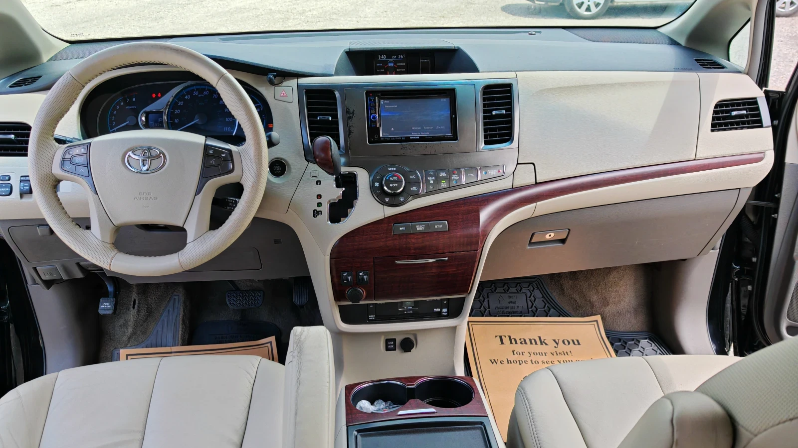 Toyota Sienna XLE FWD 8 местен 3, 5 V6 267кс ШВЕЙЦАРИЯ , снимка 9 - Автомобили и джипове - 55031021