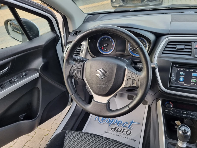 Suzuki SX4 S-Cross 1.6DDiS-4x4-Камера, Нави,  KEYLESS, снимка 12 - Автомобили и джипове - 52606694