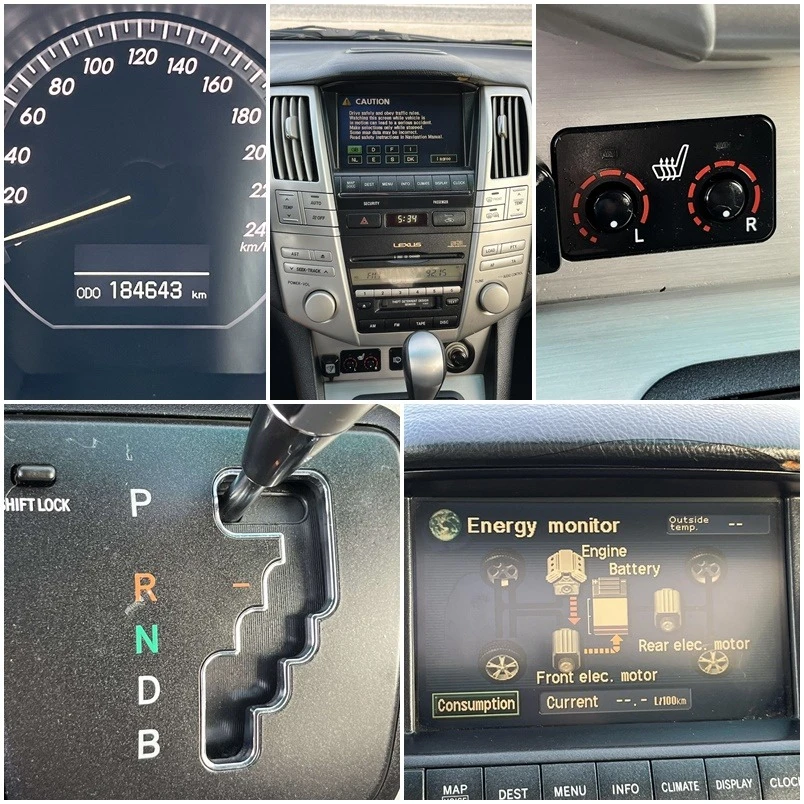 Lexus RX 400h 3.3I HYBRID 272 NAVI      | Mobile.bg   13