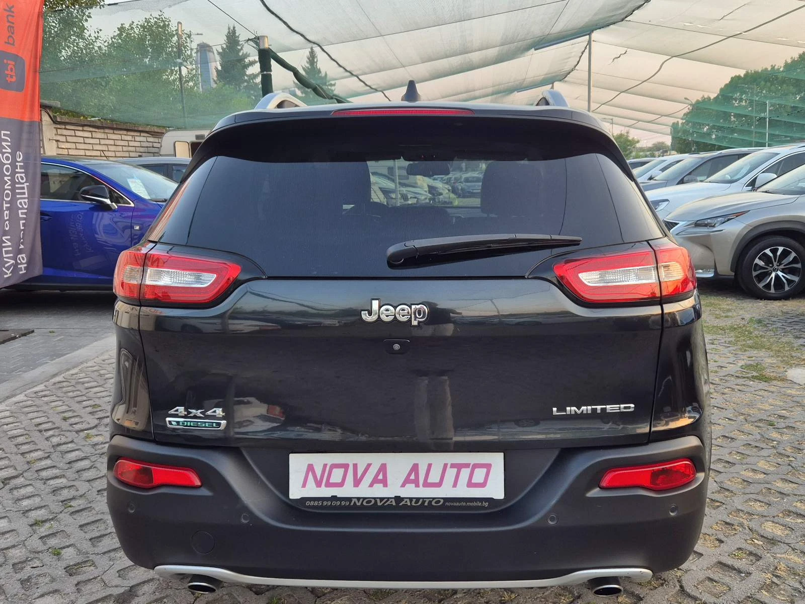 Jeep Cherokee 2.0D-4X4-130.000км-FULL-ПАНОРАМА - изображение 3