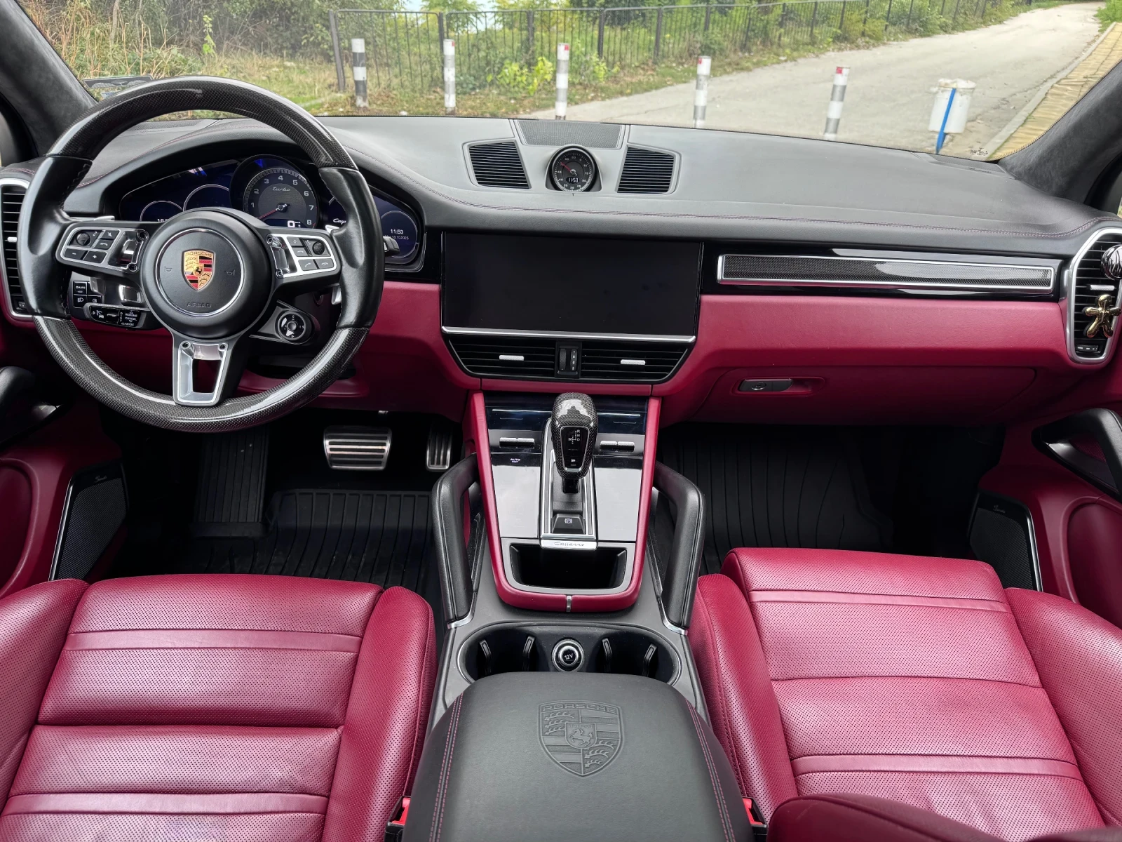 Porsche Cayenne Turbo V8* Ceramic* Burmester* Night vision* Carbon | Mobile.bg � ����������� 10