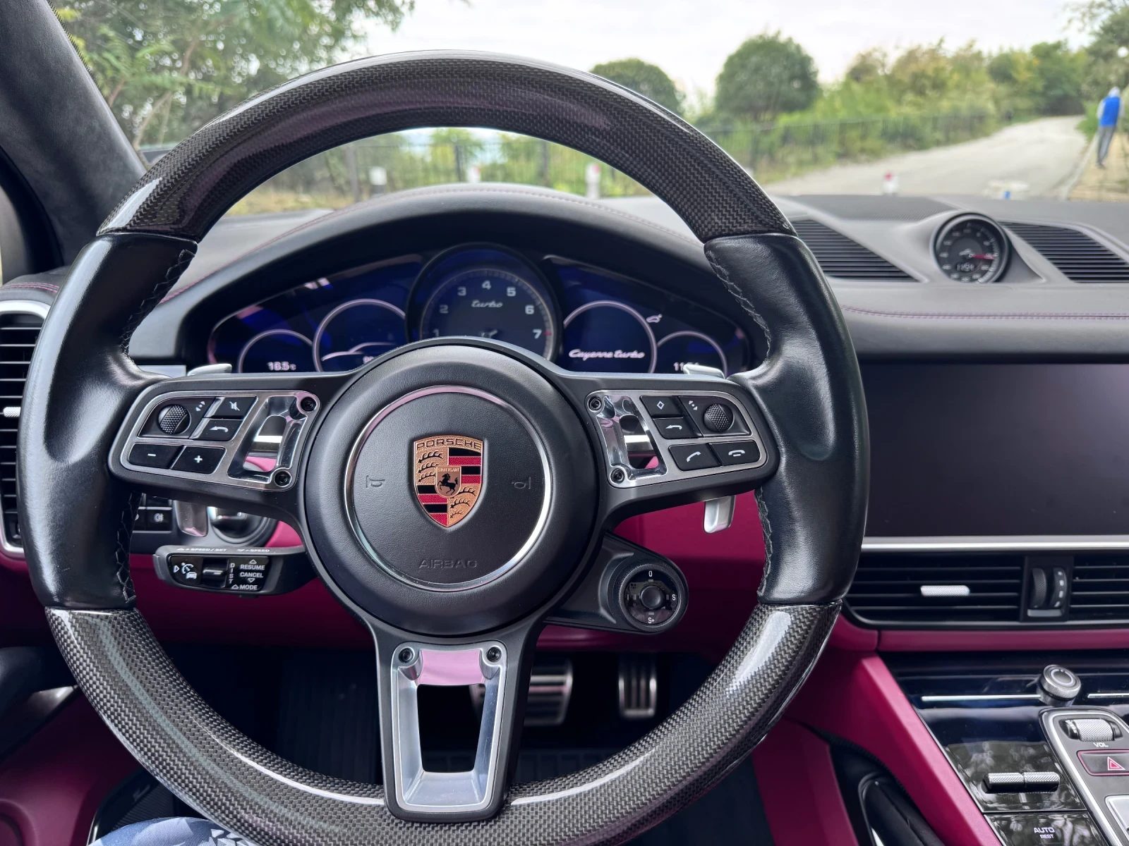 Porsche Cayenne Turbo V8* Ceramic* Burmester* Night vision* Carbon | Mobile.bg � ����������� 11