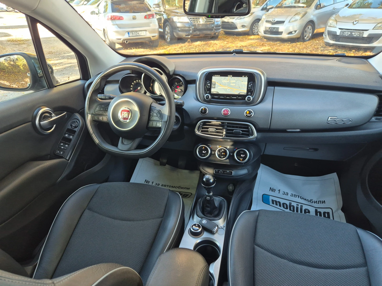 Fiat 500X 1.6JTD CROSS KEYLESS NAVI �O�� ������  | Mobile.bg � ����������� 12
