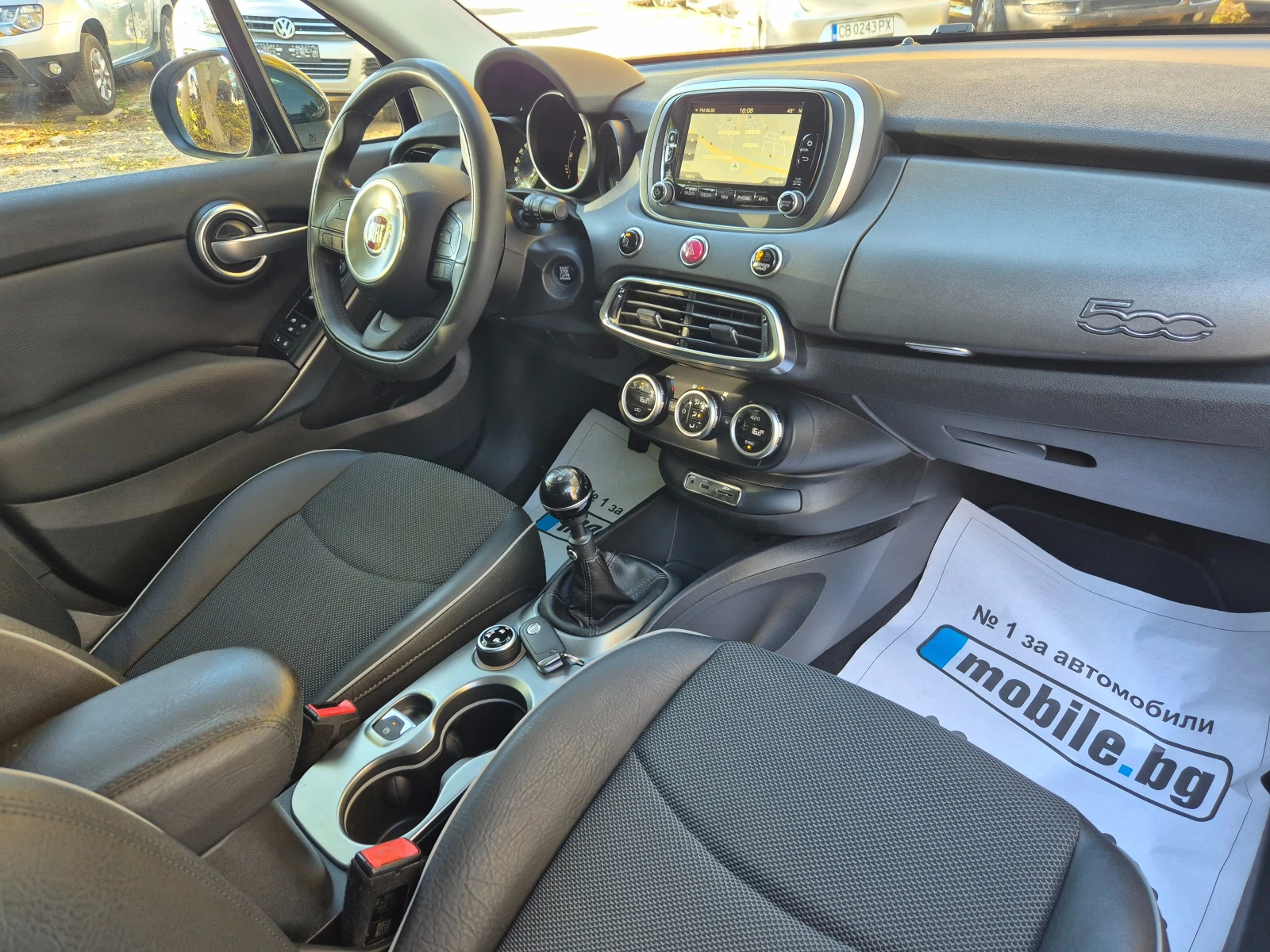 Fiat 500X 1.6JTD CROSS KEYLESS NAVI �O�� ������  | Mobile.bg � ����������� 11