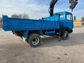 Mercedes-Benz 1117 Мерцедес 1117 Самосвал с Кран Hiab 090, снимка 8