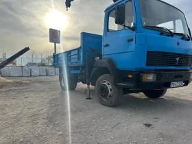 Mercedes-Benz 1117 Мерцедес 1117 Самосвал с Кран Hiab 090, снимка 1