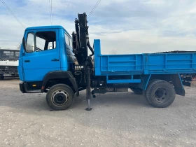 Mercedes-Benz 1117 Мерцедес 1117 Самосвал с Кран Hiab 090, снимка 3