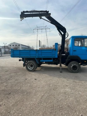 Mercedes-Benz 1117 Мерцедес 1117 Самосвал с Кран Hiab 090, снимка 2