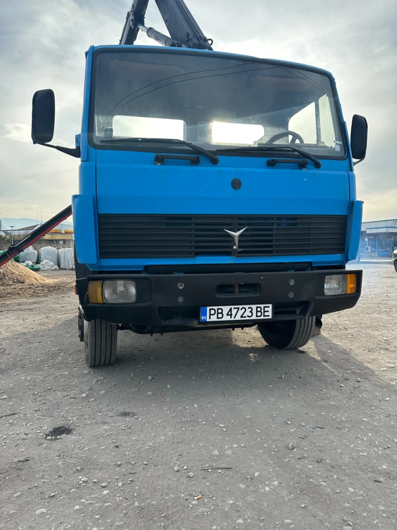 Mercedes-Benz 1117 Мерцедес 1117 Самосвал с Кран Hiab 090, снимка 9 - Камиони - 48552510