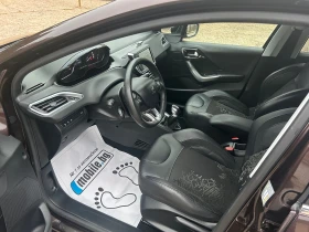 Peugeot 208 1.6-92k.c-E-HDI-ALLURE-ЛЕД-НАВИ-КОЖА-ПАНОРАМА-ТОП!, снимка 5