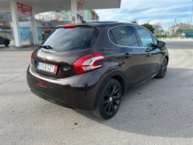Peugeot 208 1.6-92k.c-E-HDI-ALLURE-ЛЕД-НАВИ-КОЖА-ПАНОРАМА-ТОП!, снимка 14