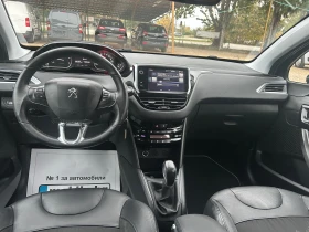 Peugeot 208 1.6-92k.c-E-HDI-ALLURE-ЛЕД-НАВИ-КОЖА-ПАНОРАМА-ТОП!, снимка 7