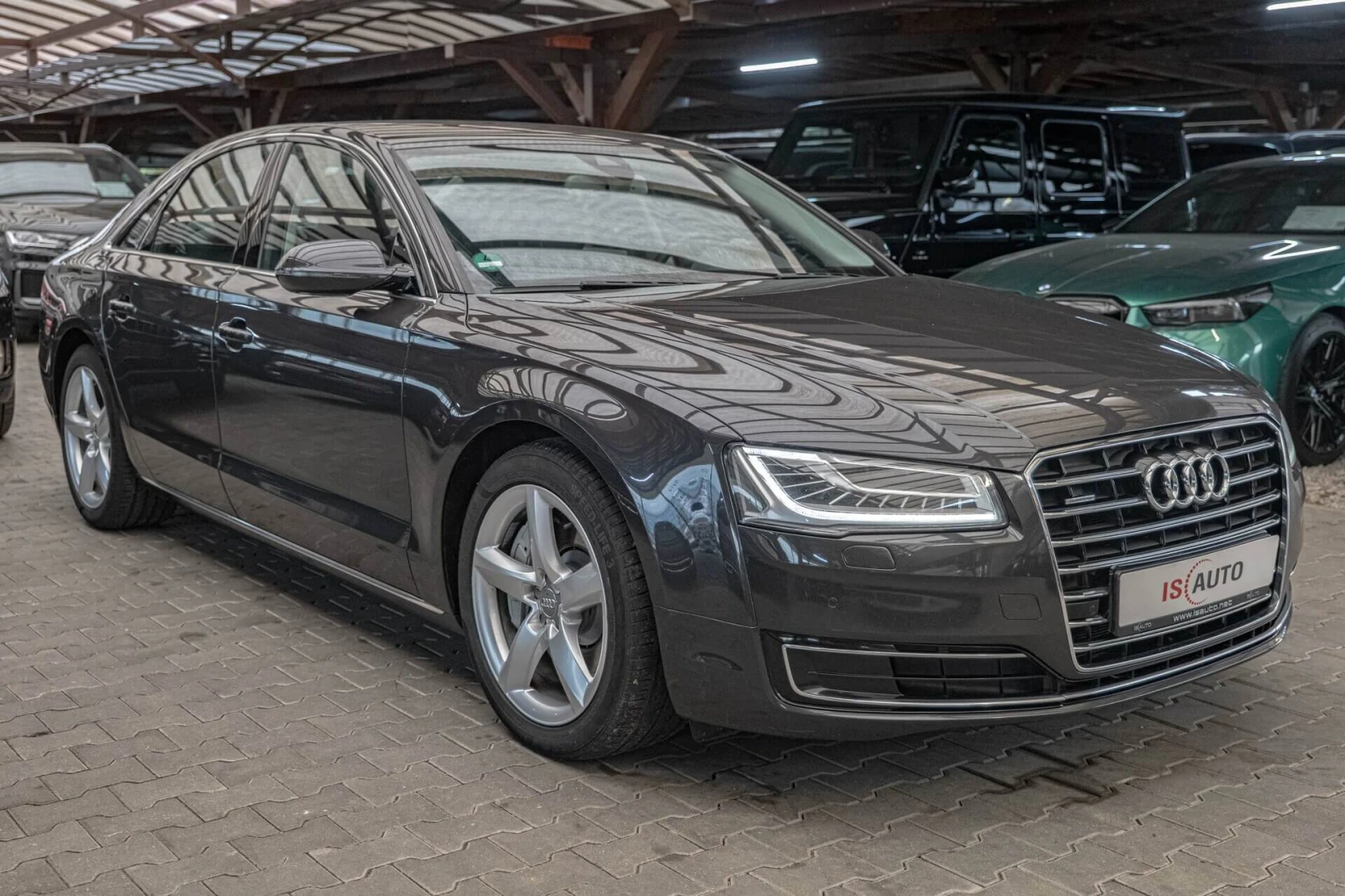 Audi A8 4.2TDI/Quattro/Обдухване/Подгрев/Камера/ - изображение 2