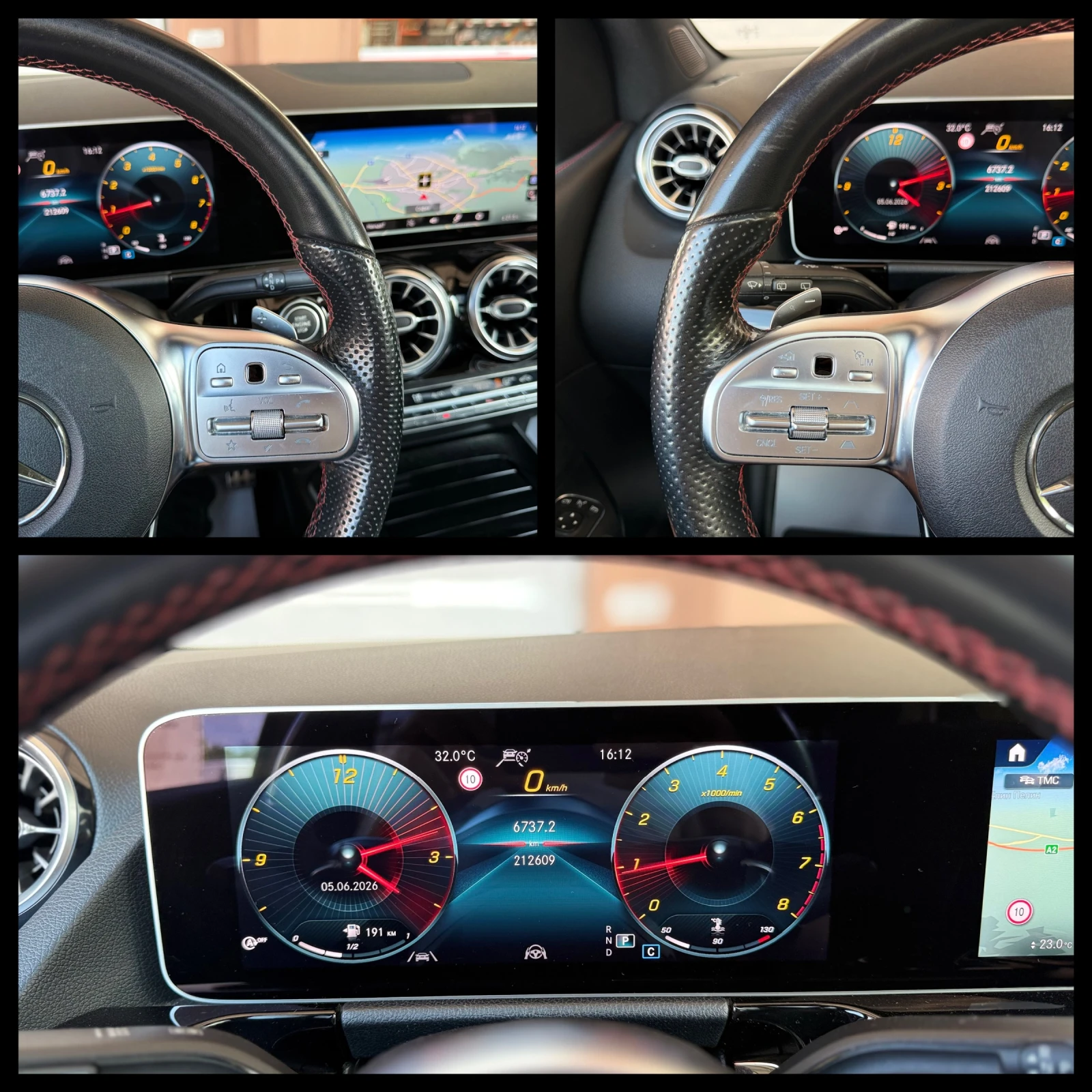 Mercedes-Benz B 200 AMG Line ГАРАНЦИЯ 6 МЕСЕЦА ИЛИ 5000КМ ШВЕЙЦАРИЯ, снимка 13 - Автомобили и джипове - 54875547