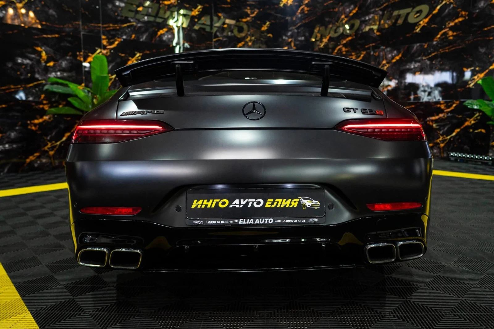 Mercedes-Benz AMG GT 63S 4MATIC+ CARBON CERAMIC LED BURM ЛИЗИНГ 100%, снимка 8 - Автомобили и джипове - 55160379