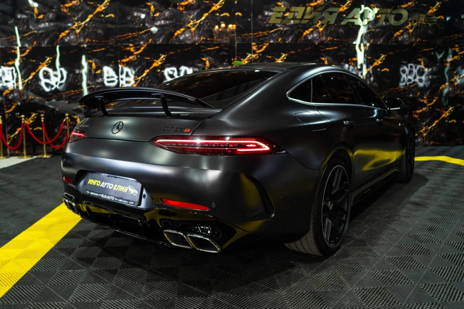 Mercedes-Benz AMG GT 63S 4MATIC+ CARBON CERAMIC LED BURM ЛИЗИНГ 100%, снимка 10 - Автомобили и джипове - 55160379