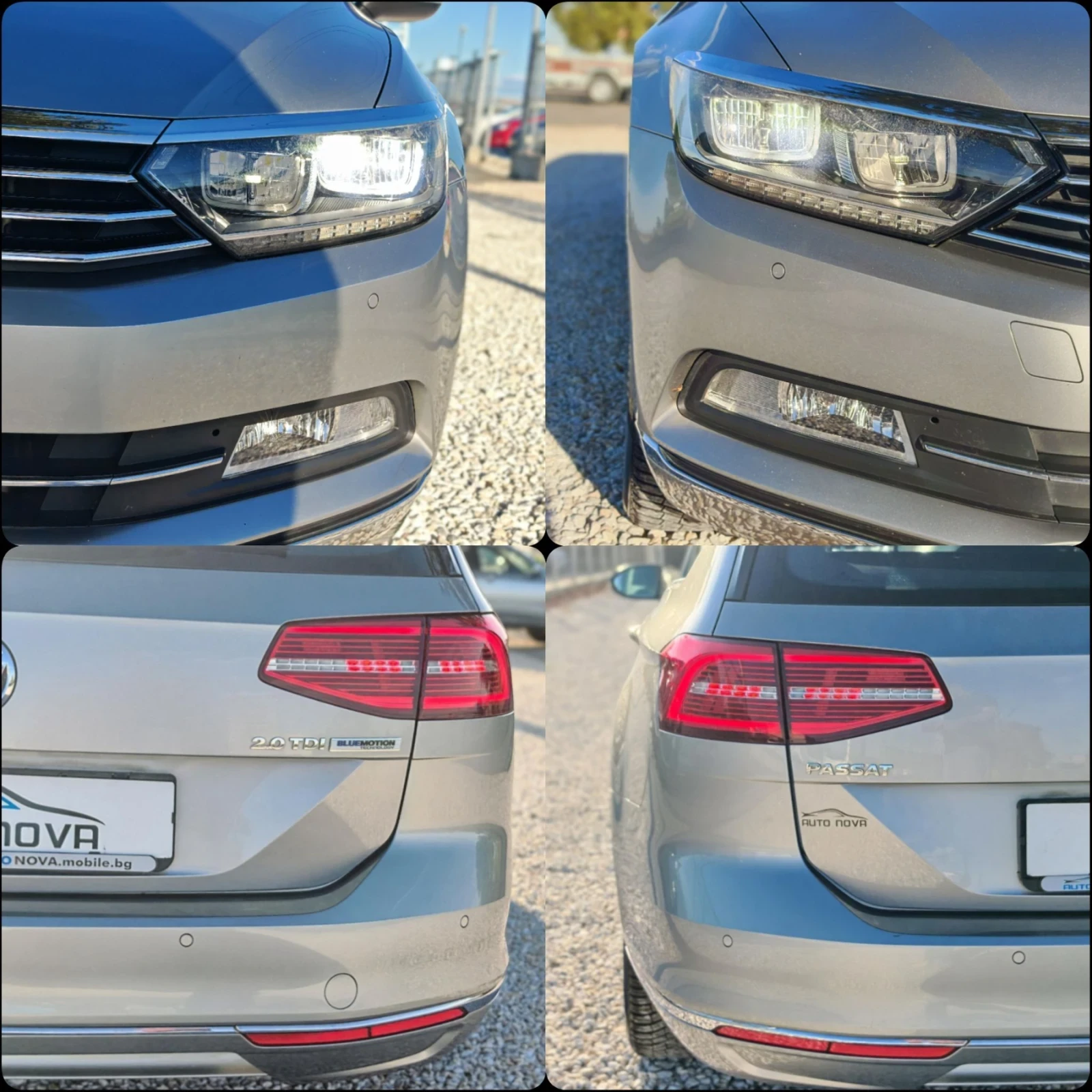 VW Passat 2.0 150 К.С. ДИЗЕЛ!АВТОМАТ! BLUE MOTION! , снимка 14 - Автомобили и джипове - 56332931