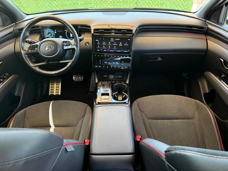 Hyundai Tucson 1.6 4WD Plug-in-Hybrid* N-line* Панорама* Гаранция, снимка 12 - Автомобили и джипове - 51528067