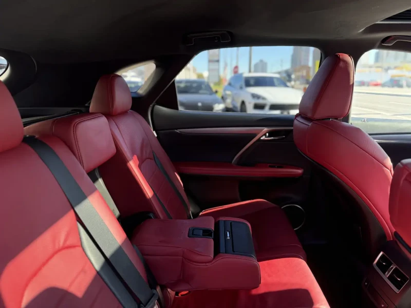 Lexus RX 350 F SPORT, RED NAPPA, ОБДУХВАНЕ, ПОДГРЕВИ, КЕYLESS, , снимка 13 - Автомобили и джипове - 52522665